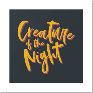 Creature of the Night (BS) Posters and Art